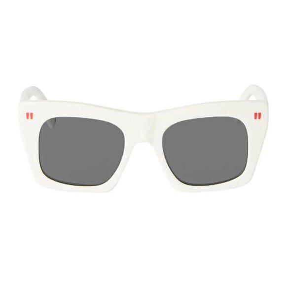 NEW OFF-WHITE SUNGLASSES WHITE WOMEN EYEWEAR OFF-WHITE OERI13Y SELMA 0107
